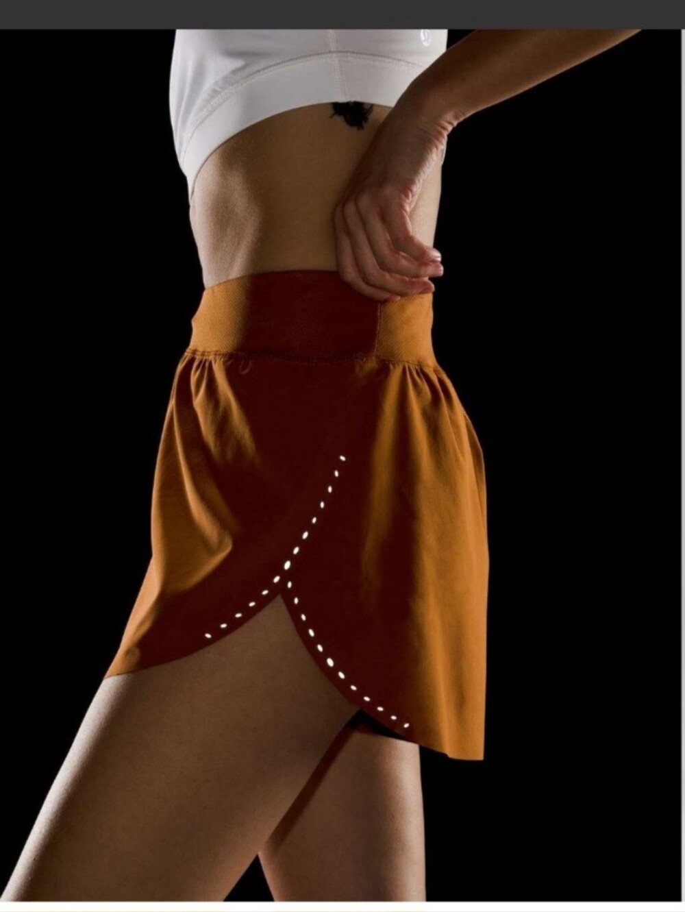 Lululemon Find Your Pace High-Rise Lined Short 3"🤎Butternut Brown - Picture 3 of 12